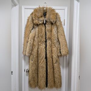 Nasty Gal Premium Faux Fur Coat